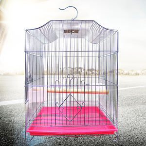 44*31*33CM Wholesale Electroplated Parrot <strong>Bird</strong> Cage Large Folding <strong>Bird</strong> Nest Electroplated Thin Wire <strong>Bird</strong> <strong>House</strong> - Product Image 6