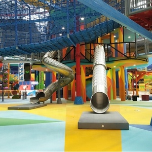 Structure de jeu d'aventure intérieure personnalisée <span class=keywords><strong>pour</strong></span> enfants, <span class=keywords><strong>toboggan</strong></span> en acier inoxydable, écoles, jardins, amusement - Product Image 1