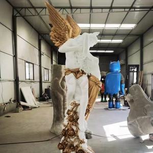 Statue nue en fibre de verre, pour homme et femme, décoration, jardin ancien <span class=keywords><strong>grec</strong></span> Eros, Cupido nus, Sculpture en résine sculptée à la main - Product Image 2