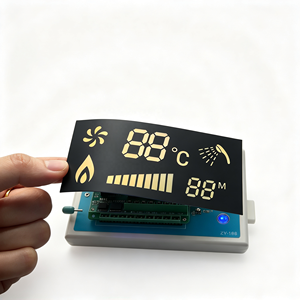 Panel de Control de Calentador de Ducha Eléctrico Personalizado de Fábrica, Teclado de Membrana, Calcomanía, Temporizador de Temperatura, Adhesivo de PVC PET - Product Image 1