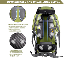 Mochila de Senderismo Plegable Ultraligera de Gran Capacidad para Montañismo, Viajes y Ocio - Product Image 3