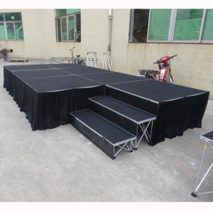 Escenario portátil de aluminio, equipo ligero para espectáculos. - Product Image 2