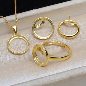 Juego de Accesorios de Perlas Mabei S925 5313-5, Colgante de 17.7, Pendientes de 18.3, Anillo de 18.7 con Soporte Vacío de 19.3 - Product Image 4