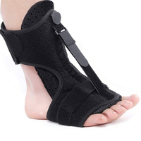 Attelle orthopédique médicale isolée pour l'hiver, stabilisateur de cheville plantaire réglable, support pour pied tombant