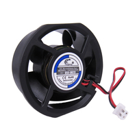 Offre Spéciale Mini ventilateur rond à flux axial de haute qualité 50*50*20mm 12v silencieux DC sans balais avec lames en plastique pour une utilisation au restaurant