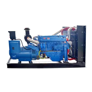 Professionele Fabrikant 500kw 600kva Open Type Powerplant 3 Fase Dieselmotor Generator Voor Verkoop