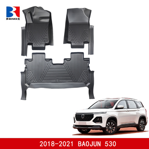 Alfombrillas de coche 5D de caucho 5DTPE ecológicas, impermeables y antideslizantes, personalizadas de fábrica, 3 piezas para BaoJun 530 2018-2021 - Product Image 2