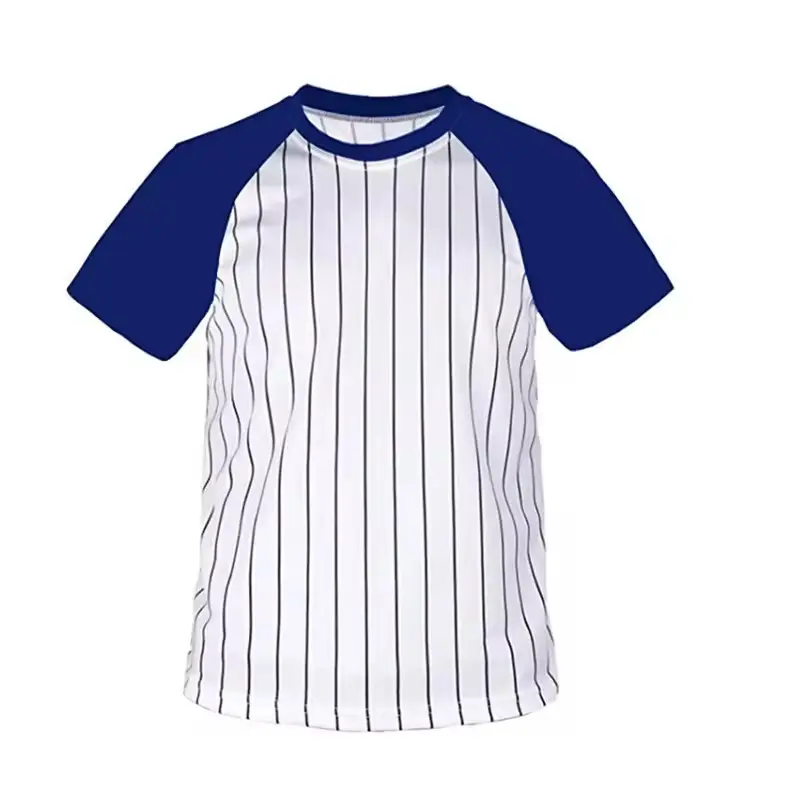 Camiseta de béisbol Diseño de tela de béisbol personalizado Camiseta de béisbol Todas las series Uniforme de entrenamiento del equipo