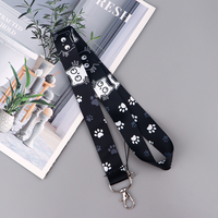 Lanière en nylon de 20 mm personnalisée avec logo imprimé, sans minimum de commande, pour le bureau, les expositions, la promotion, les cadeaux