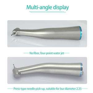 Turbina de Micromotor de Tipo E para Implantes y Corona, Pieza de Mano Eléctrica con 4 Pulverizadores de Agua, 1:1, para Preparación de Implantes y Coronas, - Product Image 4