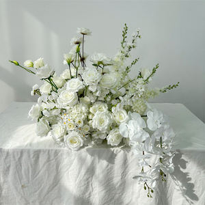 Arrangements de fleurs artificielles en soie personnalisés DKB pour mariages, Noël, Halloween - Décoration intérieure/extérieure écologique, couleurs personnalisées - Product Image 1