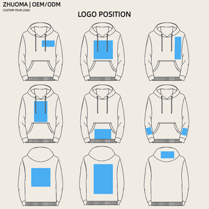 Toptan yüksek kalite özel Logo Hoddies & kazak % 100% pamuk ağır polar boş boy artı boyutu erkek Hoodies - Product Image 6