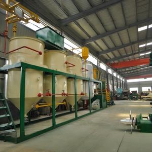 Nouvel équipement complet de raffinerie de pétrole : machine de dégommage, de déacidification, de décoloration et de raffinage pour moulin à huile en acier inoxydable - Product Image 5