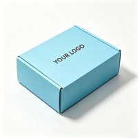 Boîte d'emballage en carton ondulé à 3 couches avec logo personnalisé, boîte cadeau en papier recyclable et imperméable, boîte à vêtements gaufrée, boîte à courrier détachable