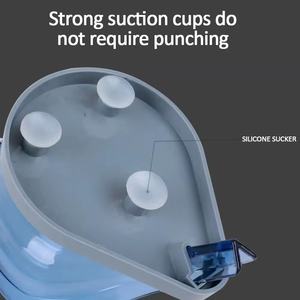 Porte-savon artistique en forme de feuille avec drainage, fixation par ventouse, pour salle de bain, cuisine, douche, comptoir, organisation et nettoyage - Product Image 2