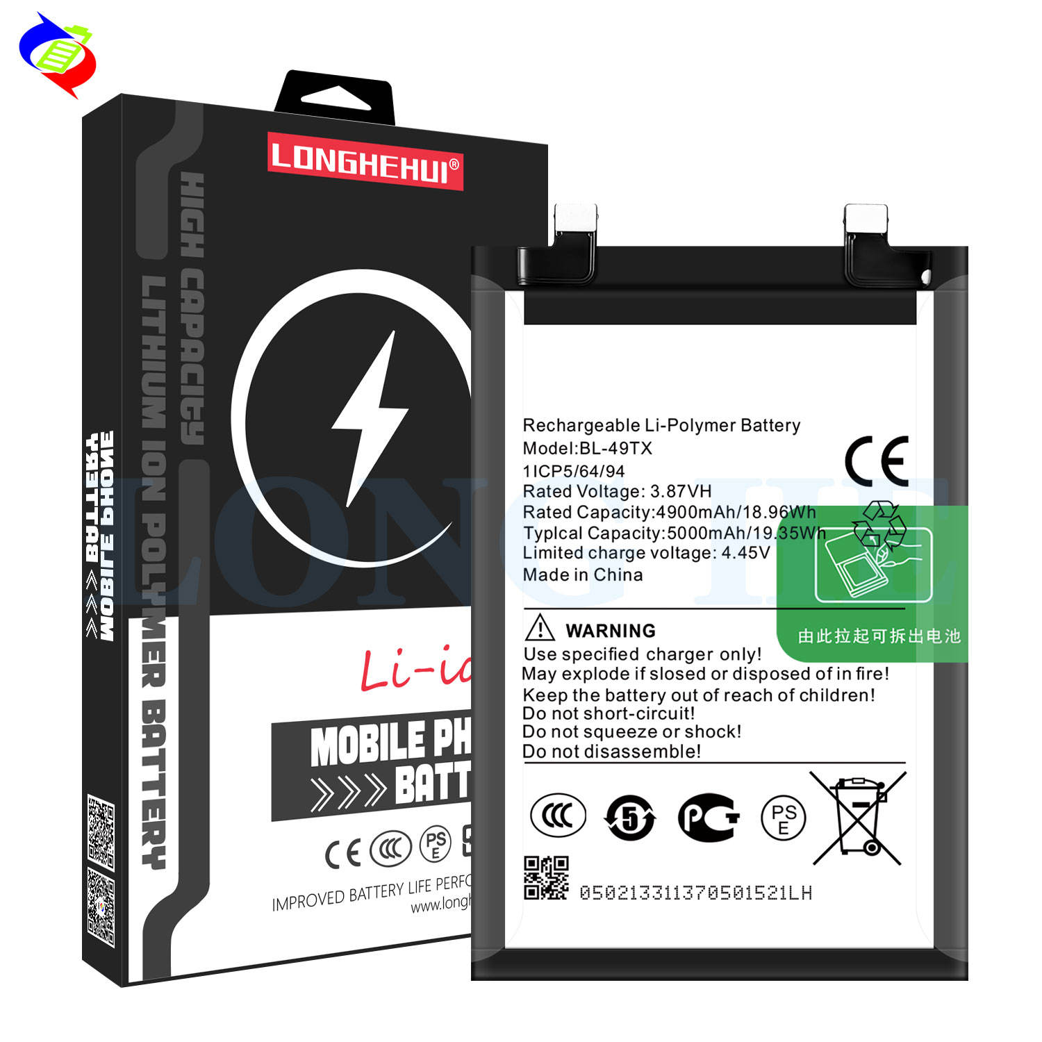 5000mAh Original Batteries BL-49TX Mobile Phone Battery for Infinix Note 30  5G Note 30i X6711 X6716