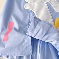 Robes d'été décontractées pour filles, imprimé animal, mignonnes, nouvelle mode 2025, vêtements pour enfants