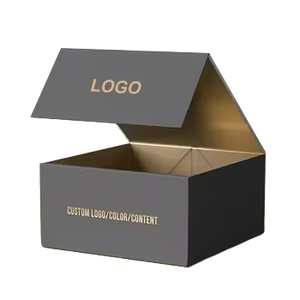 Custom Logo Luxury Rigid Paperboard Gift Boxes Magnetic Closure <b>Handle</b> <b>Sponge</b> Recyclable Customizable Cosmetics Candle Packaging - Product Image 2