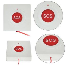 Không Dây home an ninh báo cháy phát hiện Hệ thống kiểm soát Bluetooth SOS nút báo động - Product Image 1