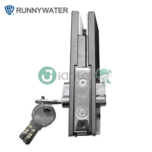 Китайский угловой замок-защелка из нержавеющей стали типа M для стеклянных дверей, верхний замок-защелка для стеклянных дверей - Product Image 3