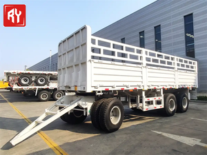 Remolque <span class=keywords><strong>de</strong></span> 3 Ejes Personalizado <span class=keywords><strong>de</strong></span> Fábrica Ruiyuan para Ganado / Semirremolque <span class=keywords><strong>de</strong></span> 3 Ejes para Transporte <span class=keywords><strong>de</strong></span> Carga con Paredes Laterales (Aluminio/Aleación) - Product Image 4