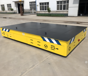 Transporte sin rieles inteligente <span class=keywords><strong>AGV</strong></span> eléctrico autónomo de 10 toneladas para manejo de materiales - Product Image 1