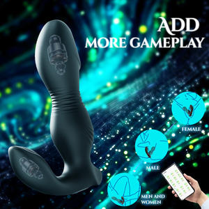 <span class=keywords><strong>2</strong></span> في 1 التطبيق عن بعد أكيارد المكونات الشرج في هزاز دسار الجنس لعب الساخنة الذكور هزة الجماع هزاز للرجال - Product Image 5