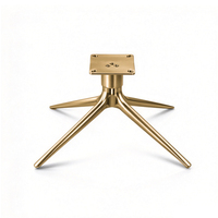 Pièces de rechange pour chaise de bureau pivotante United Office Base / Base de chaise d'ordinateur réglable en chrome