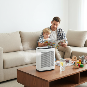 Appareil de thérapie de type bureau pour les patients souffrant de troubles d'expédition des mucosités, utilisant des particules naturelles de sel de roche minuscules, modèle SEANASH - Product Image 1