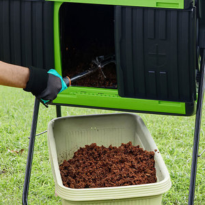 <span class=keywords><strong>Composteur</strong></span> de culbutage pour l'extérieur Poubelle à compost à double rotation pour le <span class=keywords><strong>jardin</strong></span> et l'extérieur - Product Image 2