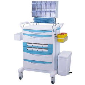 Bdt8152 Youngcoln Medische Verpleegwagen Wagen Ziekenhuis Noodanesthesie <span class=keywords><strong>Trolley</strong></span> <span class=keywords><strong>Icu</strong></span> Mobiele Medische Abs Noodtrolley - Product Image 1