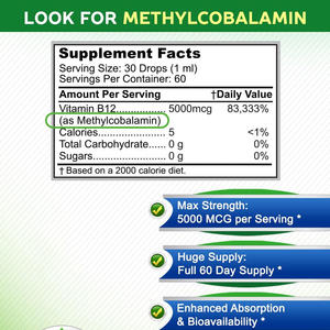 Gotas de Azul de Metileno de Marca Privada, Mejora la Energía Celular, la Función Cognitiva, Apoya la Memoria - Product Image 5