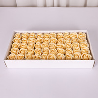 Cadeau créatif pour la Saint-Valentin Décoration d'intérieur Fleur de savon rose Fleurs artificielles