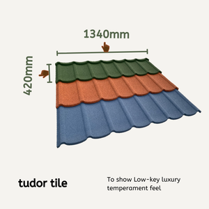 Tôles de Toiture Ondulées Commerciales Résistantes à la Chaleur Modernes IBR Vert Forêt Noir Métal Revêtu de Pierre pour Appartements et Hôtels - Product Image 6