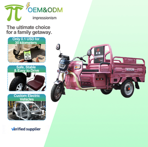 IMP 2026 OEM 72V Tricycle motorisé à trois roues à carrosserie ouverte longue portée, haute puissance (1000W), 400kg+, Avantages clés Ex - Product Image 1