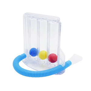 Chất lượng cao thở sâu thiết bị 3 bóng khuyến khích Phế dung kế 3 buồng phổi Exerciser Ba Quả bóng Phế dung kế - Product Image 2