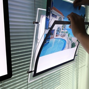 China Supplier LED Acrylic Panel Light Box High Brightness Magnetic <b>Poster</b> <b>Frame</b> Advertising Light Box Customized Color 3-Year - Product Image 3