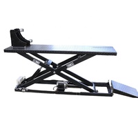 Plateforme de réparation de moto professionnelle à système de levage hydraulique haute capacité de charge
