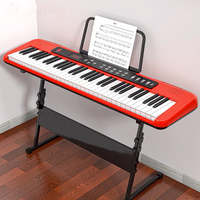 BD Music 61-Key Portable Plastic Electronic Keyboard Piano for Children's Early Education