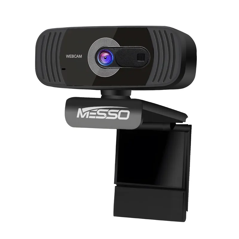 Computer Office Webcam USB 2.0 2 MegaPixels High Resolution Camera Web Cam noise reduction MIC Clip-on 4K Skype notebook laptop