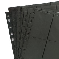 Nuevo Clear Top Loading 9 Pocket Binder Album Pages Fit Juego de mesa y fundas para tarjetas coleccionables