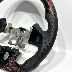 Volant en fibre de carbone pour <span class=keywords><strong>Renault</strong></span> Megane RS Design pour <span class=keywords><strong>Renault</strong></span> Megane 3 Sport Volant de course en fibre de carbone mate Neuf - Product Image 2