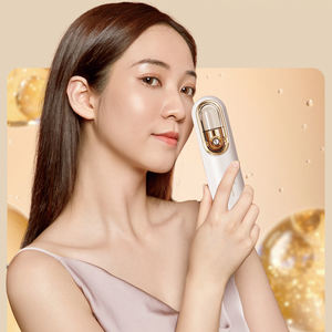 Taşınabilir ev kullanımı Oxygene püskürtme makinesi hidro soğutucu yüz makinesi yüz nano sis püskürtücü microwater su fotometre - Product Image 5