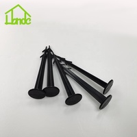 Piquets de bordure de paysage en spirale en plastique léger clous de bordure en plastique de jardin pour l'ancrage des pointes de pelouse au sol