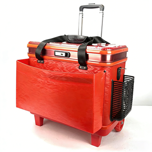 รถเข็นเก็บอุปกรณ์ตกปลา EVA กันน้ำ พร้อมกระเป๋าเก็บของแบบมีล้อ สำหรับใช้ในลำธาร - Product Image 1