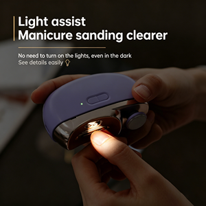 Coupe-ongles électrique multifonction portable avec <span class=keywords><strong>lime</strong></span> à polir en verre nano <span class=keywords><strong>pour</strong></span> les soins de beauté à domicile - Product Image 4