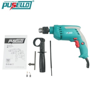 Mini perceuse PUSELLO 810W 13 mm à vitesse variable, outil électrique de qualité industrielle pour le perçage du béton et du bois - Product Image 3