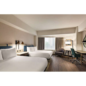 Proveedor de muebles de <span class=keywords><strong>hotel</strong></span> Crown <span class=keywords><strong>Plaza</strong></span> Juegos de habitaciones de invitados de madera modernos Muebles de hospitalidad personalizados para Hoteles de negocios - Product Image 5