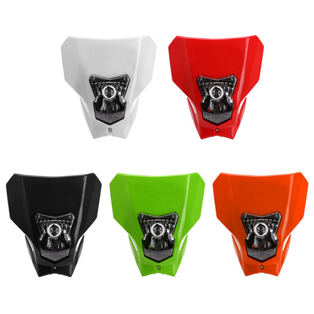 Передние светодиодные фары для внедорожников, 12 В, H4, для мотоциклов KTM Honda CRF450L CRF450XR