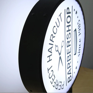 Insegne Luminose Bifacciali a LED, Cartelli Pubblicitari Impermeabili per Esterni, Bianco e Nero, Direttamente dalla Fabbrica - Product Image 2
